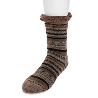 Men's MUK LUKS Tall Cabin Socks