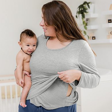 Maternity Kindred Bravely Long Sleeve Nursing T-Shirt