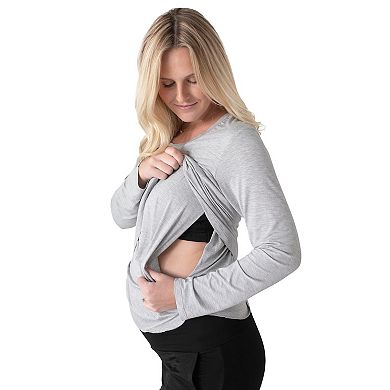 Maternity Kindred Bravely Long Sleeve Nursing T-Shirt