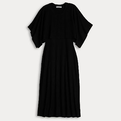Women's Sandra Darren Attached Top Sweater Dress