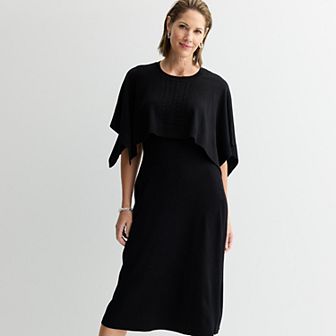 Women's Sandra Darren Attached Top Sweater Dress