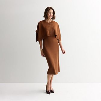 Women's Sandra Darren Attached Top Sweater Dress