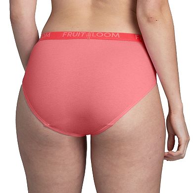 Women's Fruit of the Loom® Signature 5+1 Bonus Pack Cotton Stretch Hi-Cut Panties