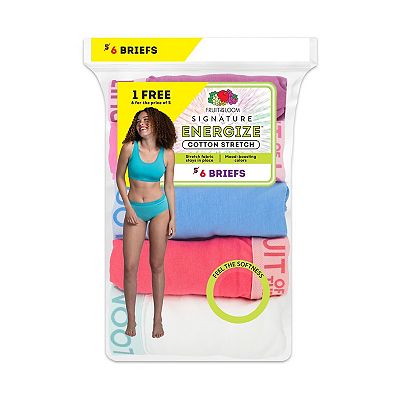 Fruit Of The Loom Signature – Slip Donna In Rete Traspirante, Confezione Da 4, Morbidi E Freschi - 4