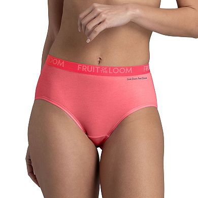 Women's Fruit of the Loom® Signature Energize 5+1 Bonus Pack Cotton Stretch Briefs
