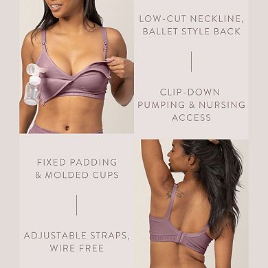 Plus Size Kindred Bravely Signature Sublime® Contour Hands-Free Pumping & Nursing Bra
