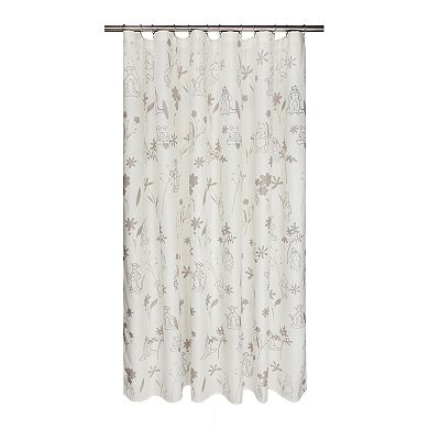 Disney's Winnie the Pooh Floral Shower Curtain by The Big One