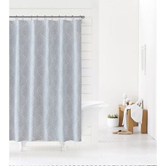 Sonoma Goods For Life® Coral Print Fabric Shower Curtain