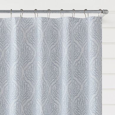 Sonoma Goods For Life® Coral Print Fabric Shower Curtain