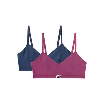 Hanes® Originals Ultimate 2-Pack Vintage Triangle Bralette Set DHO107