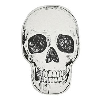 Celebrate Together™ Halloween Skull Shaped Tapestry Pillow 20 in