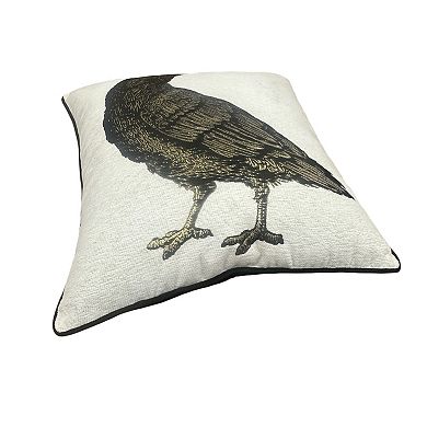 Celebrate Together™ Halloween Raven Design Tapestry Throw Pillow