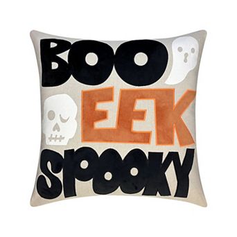Celebrate Together™ Boo Eek Spooky Glow-In-The-Dark Throw Pillow