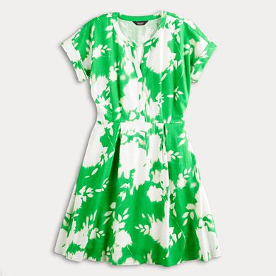 Women's Simply Vera Vera Wang Tie Front Midi Dress