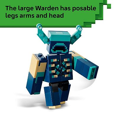 LEGO Minecraft The Warden Encounter 21274 Building Kit (238 Pieces)