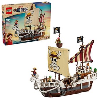 LEGO One Piece The Going Merry Pirate Ship 75639 Building Kit (1376 Pieces)