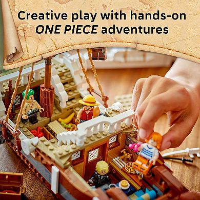 LEGO One Piece The Going Merry Pirate Ship 75639 Building Kit (1376 Pieces)