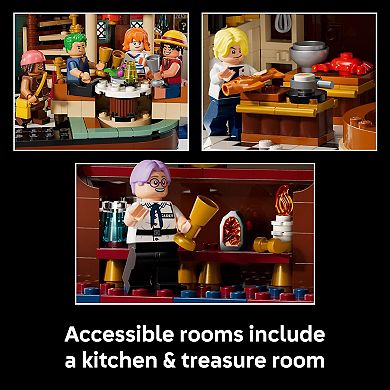 LEGO One Piece The Baratie Floating Restaurant 75640 Building Kit (3042 Pieces)