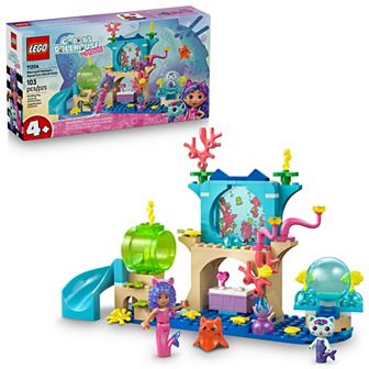 LEGO Gabby's Dollhouse Mermaid Gabby's Aquarium Adventure 11204 Building Kit (103 Pieces)