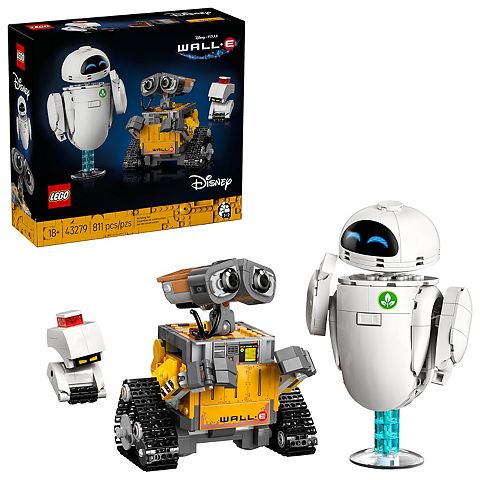 Детские конструкторы LEGO Disney's WALL-E & EVE 43279 Building Kit (811 Pieces)