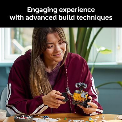 LEGO Disney's WALL-E & EVE 43279 Building Kit (811 Pieces)