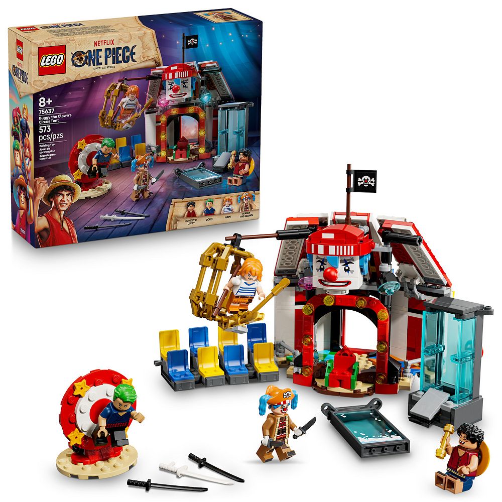 LEGO One Piece Buggy the Clown's Circus Tent 75637 Building Kit