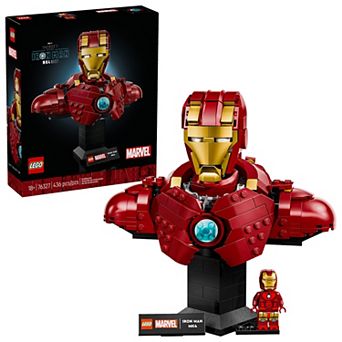 LEGO Marvel Iron Man MK4 Bust 76327 Building Kit (436 Pieces)