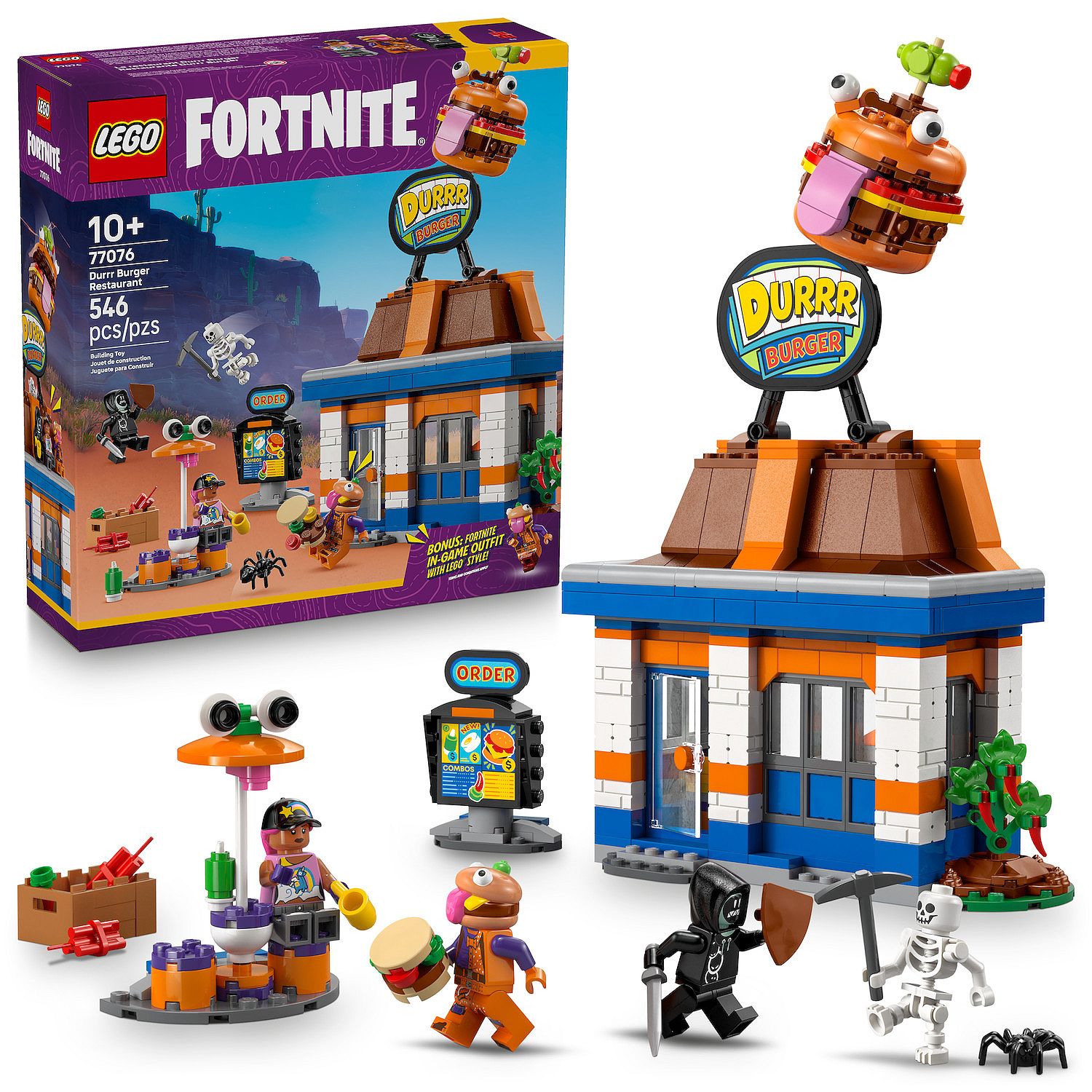 LEGO® Fortnite® Durrr Burger Restaurant (77076)