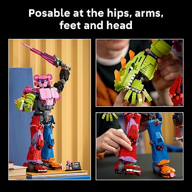 LEGO Fortnite Mecha Team Leader 77078 Building Kit (2605 Pieces)