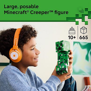 LEGO Minecraft The Creeper 21276 Building Kit (665 Pieces)