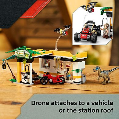 LEGO Jurassic World Raptor & Titanosaurus Tracking Mission 76973 Building Kit (582 Pieces)