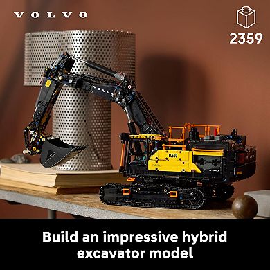 LEGO Technic Volvo EC500 Hybrid Excavator 42215 Building Kit (259 Pieces)