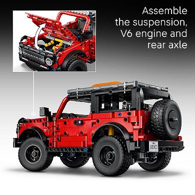 LEGO Technic Ford Bronco 42213 Building Kit (943 Pieces)