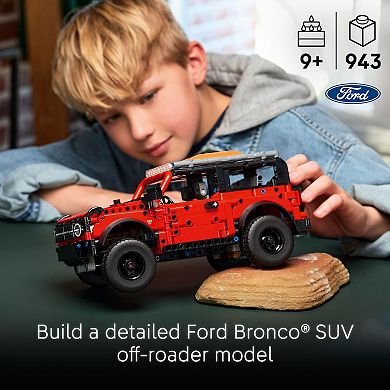 LEGO Technic Ford Bronco 42213 Building Kit (943 Pieces)