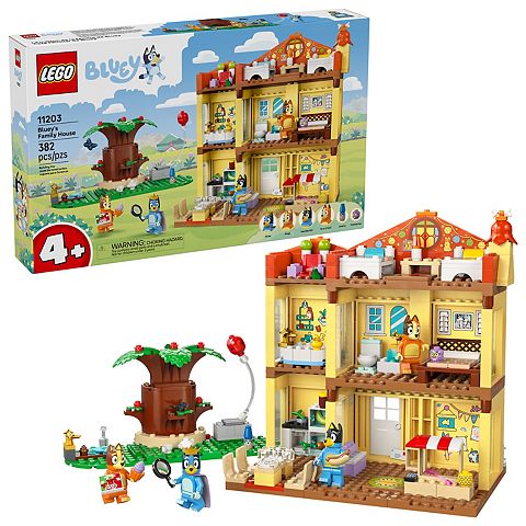 Детские конструкторы LEGO Bluey Bluey's Family House 11203 Building Kit (382 Pieces)