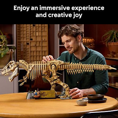 LEGO Jurassic World Dinosaur Fossils Tyrannosaurus Rex 76968 Building Kit (187 Pieces)