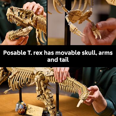 LEGO Jurassic World Dinosaur Fossils Tyrannosaurus Rex 76968 Building Kit (187 Pieces)