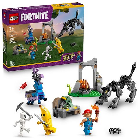 Детские конструкторы LEGO Fortnite Peely & Sparkplug's Camp 77075 Building Kit (250 Pieces)