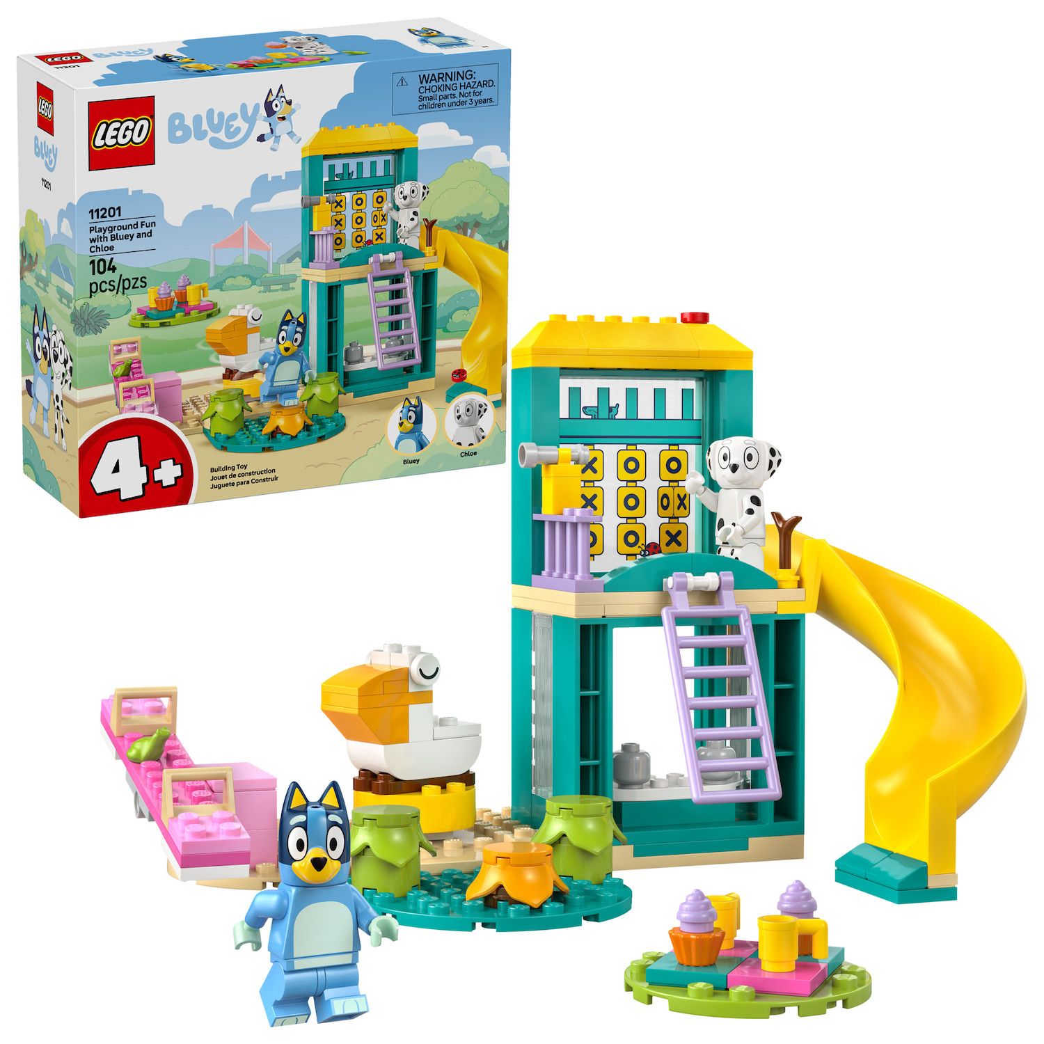 Детские конструкторы LEGO Bluey Playground Fun 11201 Building Kit (104 Pieces)