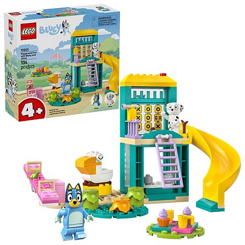 Детские конструкторы LEGO Bluey Playground Fun 11201 Building Kit (104 Pieces)