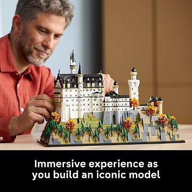 LEGO Architecture Neuschwanstein Castle 21063 Building Kit (3654 Pieces)
