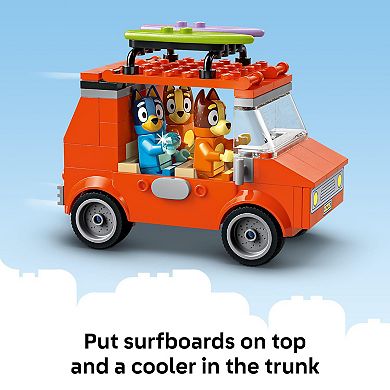 LEGO Bluey Beach & Family Car Trip 11202 Building Kit (133 Pieces)