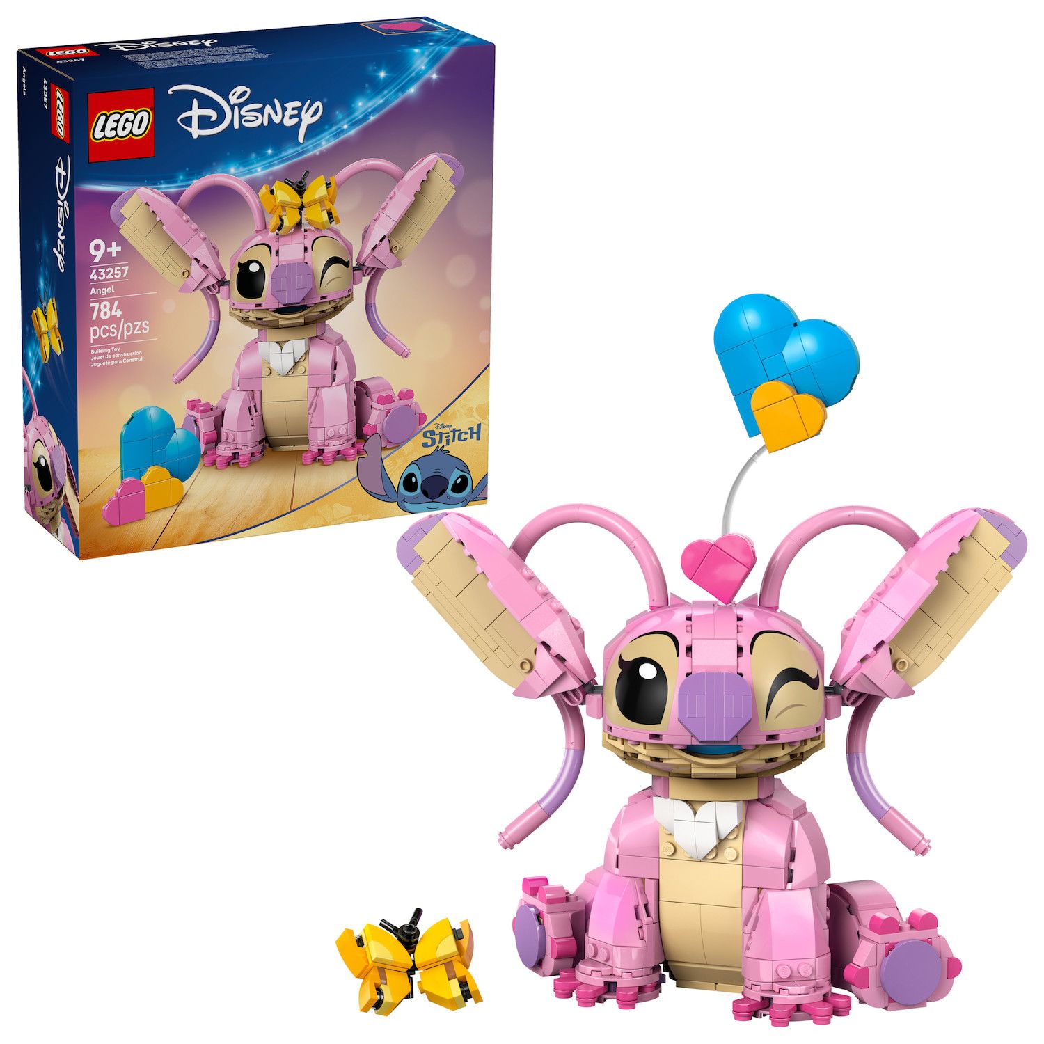 Детские конструкторы LEGO Disney Angel Lilo & Stitch 43257 Building Kit (784 Pieces)