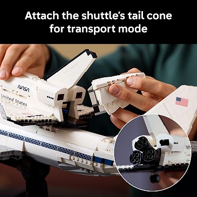 LEGO Icons Shuttle Carrier Aircraft 10360 Building Kit (2417 Pieces)