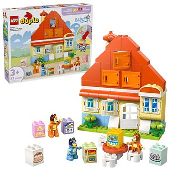 LEGO DUPLO Bluey Bluey's Family House with Memory Game 10459 Building Kit (83 Pieces)