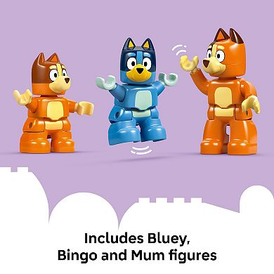 LEGO DUPLO Bluey Bluey's Family House with Memory Game 10459 Building Kit (83 Pieces)