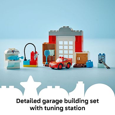 LEGO DUPLO Disney and Pixar Cars McQueen's Visit to Doc's Garage 10456 Building Kit (35 Pieces)