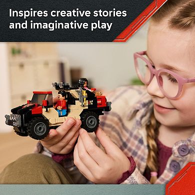 LEGO Jurassic World Raptor Off-Road Escape 76972 Building Kit (285 Pieces)