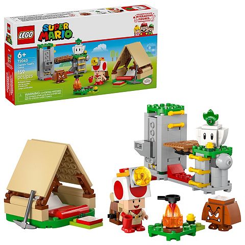 Детские конструкторы LEGO Super Mario Captain Toad's Camp 72040 Building Kit (159 Pieces)