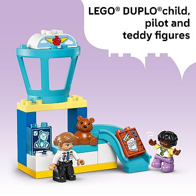 LEGO DUPLO Town First Time at the Airport 10443 Building Kit (23 Pieces)